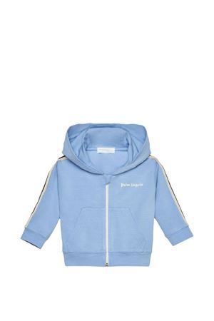 Felpa con cappuccio e zip PALM ANGELS KIDS | PB3X003S26FLE001050